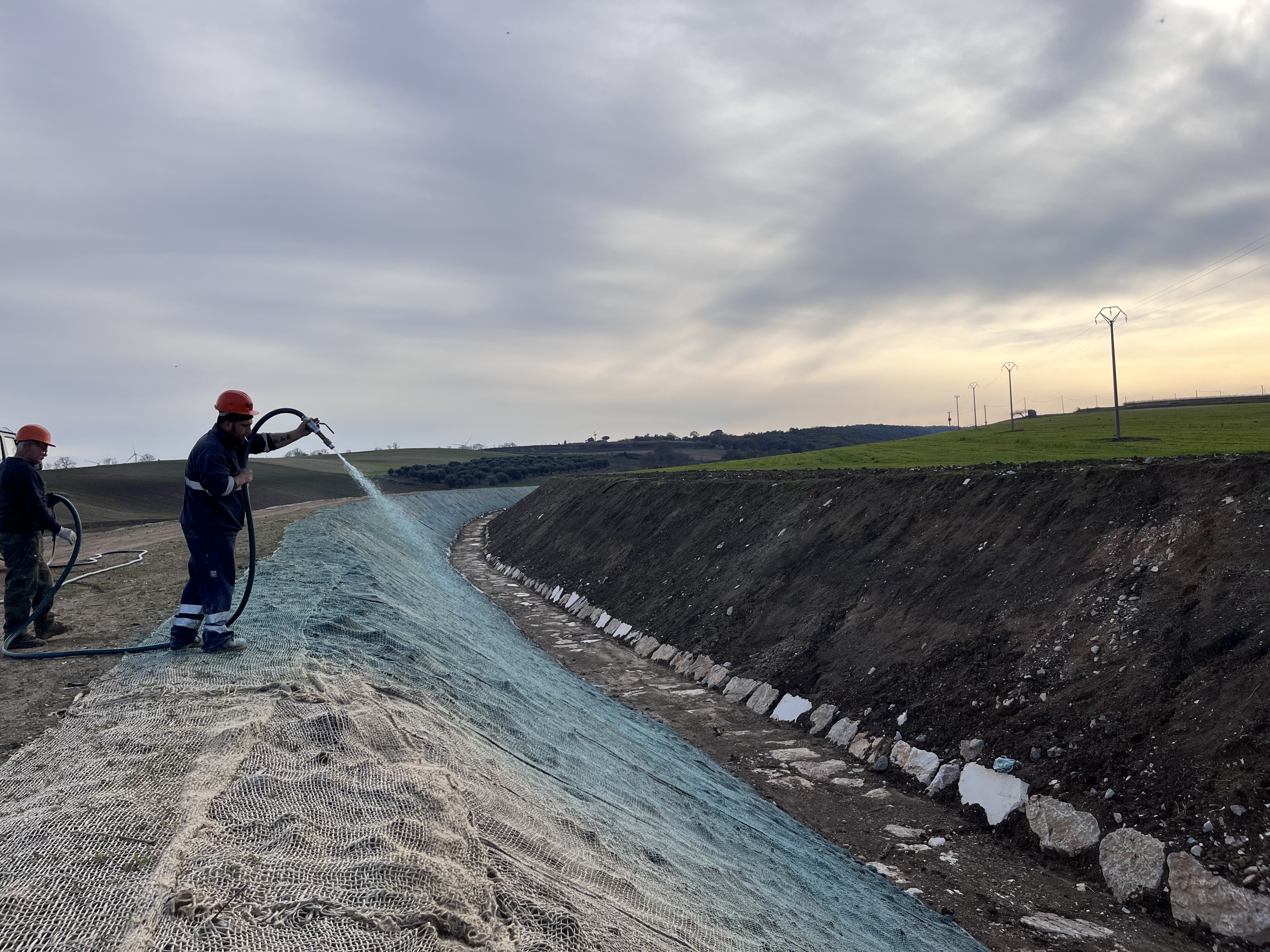 Idrosemina in azione